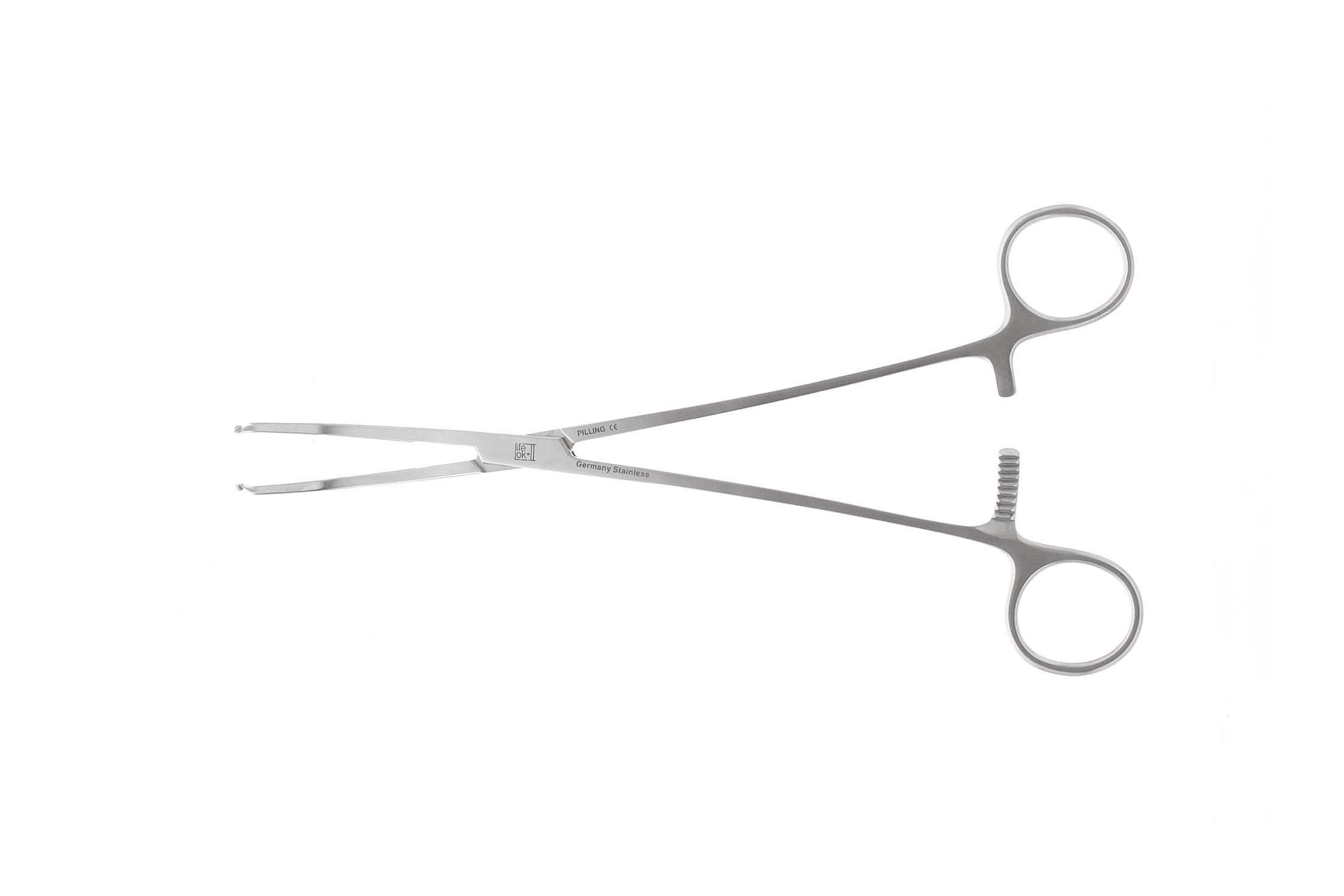 Stoney Spleno-Renal Shunt Clamp, Medium, 9" (24.5 Cm)